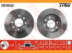 ����. ���� ���. ����. [256x24] 4 ���. Mitsubishi Space Runner 1,8 10/91-08/99/ Space Wagon 1,8/2,0/TD 10/91-10/98 8DD355107321, 24012401461, 50303, 18...