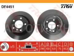 ���� ��������� ������ BMW E87 2.0 N42 04 DF4451 08.A205.10, 08.A205.11, 08.A205.1X, 92133103, 24482, 986, 479, 306, 010234116505, 150.3429.20, 201556...