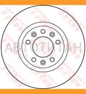 ����. ���� ���. ����. [282x26] 5 ���. Citroen XM 2.0/09.92-06.94 Peugeot 508/508SW 1.6-2.2/ 11.10- DF6121 ����