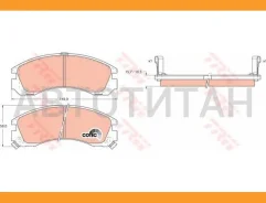 ������� ����. ���. Mitsubishi Pjero II (V2_W, V4_W) 12/90-04/00 L 200 (KT) 11/92- Galant VI (EA_) 09/96-09/00 21363, 21768, 21769, 31844, 8DB355011201...