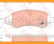 ������� ����. ���. Citroen Berlingo 1,1-2,0/D/HDI 07/96-/Xsara 1,4-2,0/D/HDI 04/97-03/Citroen C4 11/04-/Partner 1,1-2,0/D 06/96- GDB1563 ����