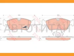 ������� ��������� �������� ������ BMW: 1 04-, 3 05- GDB1625 ����