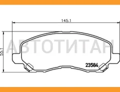 ������� ��������� �������� ������ Mitsubishi: Galant VI 96-04, Galant VI ��������� 96-03, Lancer ����� 03-, Lancer ��������� 03-, Space Runner 99- 605...