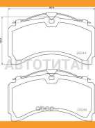 ��������� ������� WVA29244/29245 ��� �/�, ��� �������� ������ Knorr SL7 MB, DAF 2924401 2924401 ����