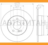 ���� ��������� ������ MB W204/S204 1.8/2.1 07 24010901541, 409154, 54631, 54631PRO, 197128, 986479409, 0986479409, 3190901, 92163100, 562664JC, 562664...