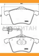 ������� ����. ��� �, � VW Transporter T4 90- ����. �����. 156.3�� � �����. � 2-�� ����. PF 1838 PF1838 ����