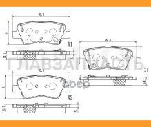 ������� ��������� ����. ������ Kia Sportage IV 15-, Rio III, IV 11-, Hyundai Solaris I, II 10- BRP20028 ����