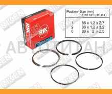 ������ ��������� (��������) STD Toyota Avensis/Verso/Camry/Picnic/RAV�4/WISH 1AZ-FE 03- Riken 28013STD 28013STD ����