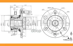������� �������� (� ABS) Cadillac Escalade III 06-, Chevrolet Tahoe (GMT900) 07-, Suburban (GMT900) 07- HUB20177 ����