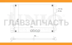 �������� ������������ Kia Rio III 11-, Hyundai Solaris 10- RAD30020 ����