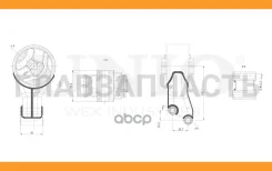 ����� ��������� ������ Opel Astra H, J 07-, Zafira C 11-, Chevrolet Cruze (J300-J400) 09- RMP15034 ����