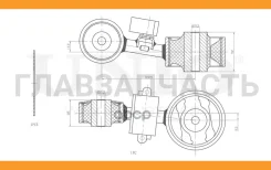 ����� ��������� �������� ������ Toyota Camry (XV40, XV50) 06-, Lexus ES (ACV40) 09- RMP15126 ����