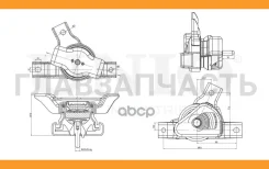 ����� ��������� ������ Hyundai Getz 02- RMP15143 ����