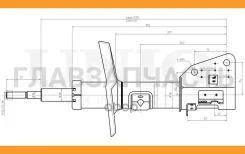 ����������� ������� �������� �������� Opel Movano B 10-, Renault Master III 10-, Nissan NV400 (X62, X62B) 11- [SAB10671] SAB10671 ����