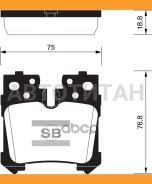 ������� ��������� (�����) Lexus LS 06-17 HI-Q SP2301, ������ SP2301 ����