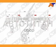 ����� ��������� �������� (�������) Honda Accord 02- LH, ����� ST01465SDAA01 ����
