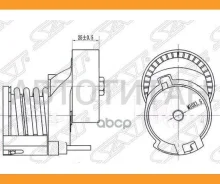 ���������� ���������� ����� AUDI/SEAT/Skoda/Volkswagen 1,4/1,6 (� �������������) SAT ST03C145299C ST03C145299C ����