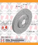 ���� ��������� Sport �����. 326x30/46-5x108 Jaguar XJ 8 3.2/4.0 97 8DD355115111, 24013002261, 430226, 54735PRRO, 0986479698, 92173500, 92173503, BDC58...