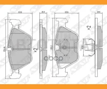 ������� ��������� (�������) BMW 3-Series 90-01 / 5-Series 88-04 / 7-Series 86-94 / X3 03-10, �������� ST34116779652 ����