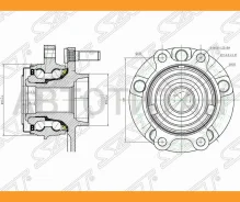 ��������� ���� �����/���� Nissan Teana PJ32(VQ35)/Murano PNZ51(VQ35) (32 �����) SAT ST40202JP11A ST40202JP11A ����