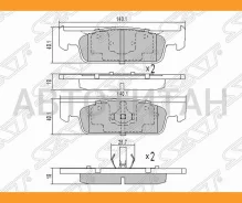 ������� ��������� (�������) Renault Logan 09-22 / Sandero 14-18 / Dacia Logan 12-19 / Sandero 12-19, �������� ST410602581R ����
