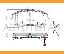 ������� ��������� (�������) Hyundai Creta 15-22 / Elantra 06-16 / Solaris 10-22 / Kia Ceed 12-18 / C, �������� ST58101H5A25 ����