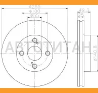 ���� ��������� Toyota Corolla (E12) 02- �����. ����. 1 �� (min 2 ��)PRO � ��������� PRO 92125903 ����