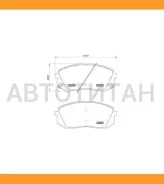 ��������� ������� �������� /�������� �������� 4��/TI-GUAR ��� Hyundai IX35 2009-2015, Kia i40 2011-2018, Soul II 2014-, Sportage 2008-2012; TG-0052 PN...