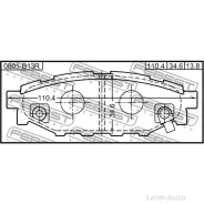 ������� ��������� ������ �������� (� ��������������� ��������� �������) Toyota 86 ZN6 2016.08- [JP] 0801B13R ����