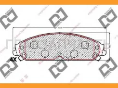 ����. ������� Djparts (TRW GDB4134) 05142559AA, 5142559AA Djparts BP1918 BP1918 ����