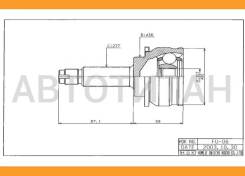 ���� �������� /������ /����� HDK ��� Subaru Forester 1997-2002 Impreza 1992-1995 Legacy 1989-1995 EJ20; 30*56*27; FU-008; (TG-9108) 28021AA501 28021AA...