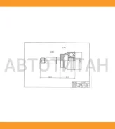 ���� �������� /�������� ������ /����� HDK ��� Suzuki Escudo 1988-1991 1.6; 22*48*26; SU-012; (TG-9212 0710-012) 4410260A10 [SU012] SU012 ����