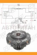 ���������� Toyota LAND Cruiser Prado GRJ150 1GRFE 09- NPW T171F T171F ����