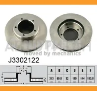 ���� ��������� J3302122 (RN1224/_x000D_DF4506/43512-60�171/60170) ������������� Nipparts 24013201481, 50330, 0986479567, J3302122, BDC5677, DDF1211, R...