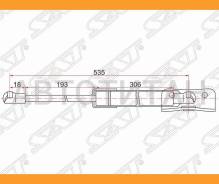 ����������� ������ ��������� Mitsubishi Outlander 12-22 (�����), ����� ST5802A375 ����