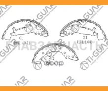 ��������� ������� /������ �������� 4�� /���������� /TI-GUAR ��� Hyundai GETZ 2006-2011; TG-8707 FN0609 583051CA10 58350H5A20 TI-GUAR TG8707 TG8707 ���...