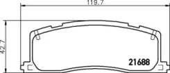 ��������� ������� PF1274 Nisshinbo PF1274 ����