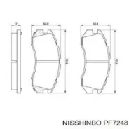 ��������� ������� PF7248 Nisshinbo PF7248 ����