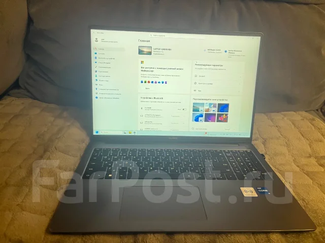 Huawei MateBook D 16. 21", ��� 16 ��, ���� 477���, WiFi: 1, Bluetooth: 1, ����������� �� 5��. ����