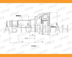 ���� ������� 26/23 INKO 319017 319017 ����