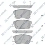 ������� ��������! �������� Kia Quoris 3.8 12 SP1545SNS HI-Q SP1545 SP1545 ����