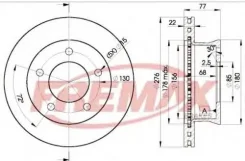 ��������� ���� Fremax BD-0181 Mercedes-Benz: 9024210312 9024210612 9024210412. Vag: 2D0615301A Mercedes-Benz Sprinter 2-T C �������� BD0181 ����