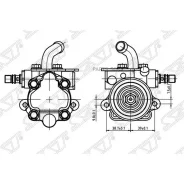 ����� ��� Mitsubishi Pajero 91-00 / Montero 91-99 SAT ST-VP73 STVP73 ����