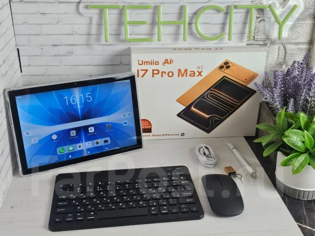 ������� � ����������� Umiio i17 Pro Max. 10.1 ������, ������ 16 �� ����