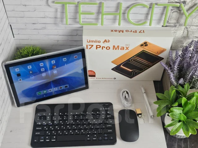 ������� � ����������� Umiio i17 Pro Max. 10.1 ������, ������ 16 �� ����