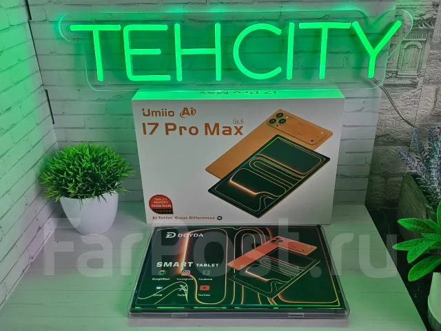 ������� � ����������� Umiio i17 Pro Max. 10.1 ������, ������ 16 �� ����