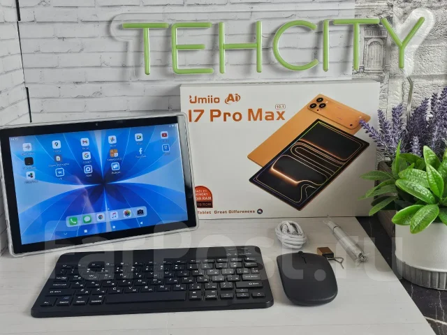 ������� � ����������� Umiio i17 Pro Max. 10.1 ������, ������ 16 �� ����