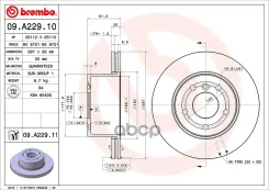 ����� ��������� Brembo 09A22911 09A22911 ����