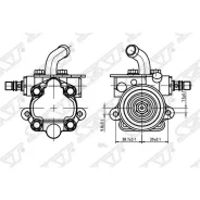 ����� ��� Mitsubishi Pajero 91-00 / Montero 91-99 SAT STVP73 STVP73 ����