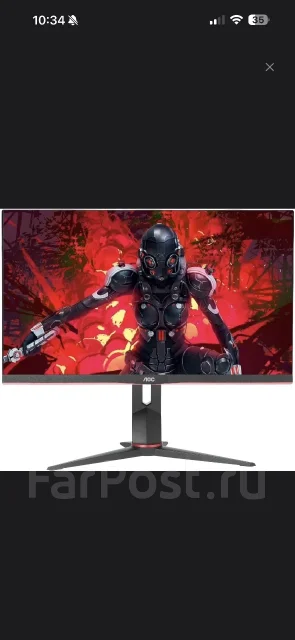AOC. 27", ���������� �� (LCD, LED, QLED) ����